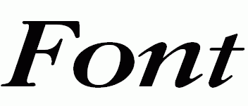   Caslon Bold Italic